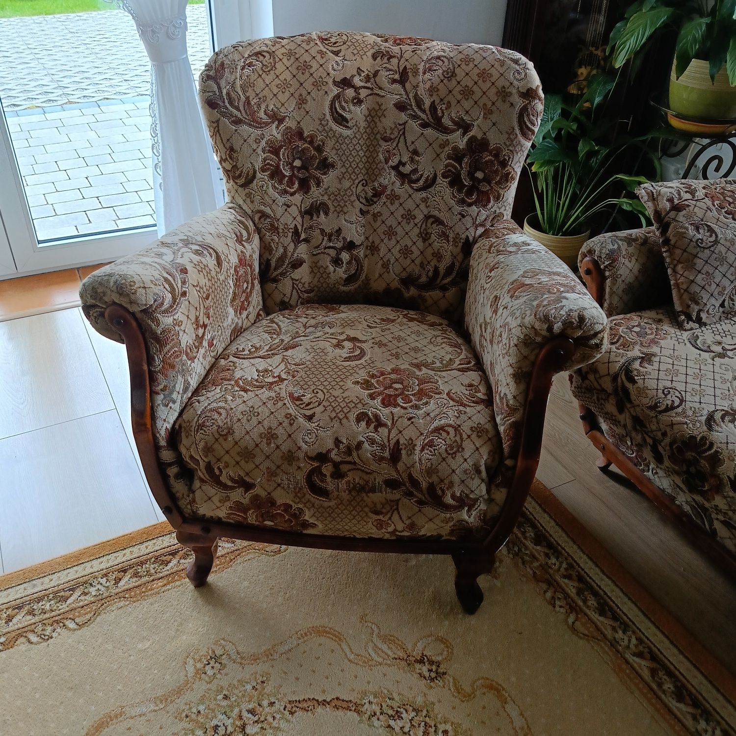 Komplet wypoczynkowy w stylu ludwikowskim