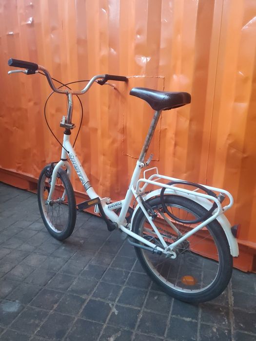 Bike Branca Dobravel.