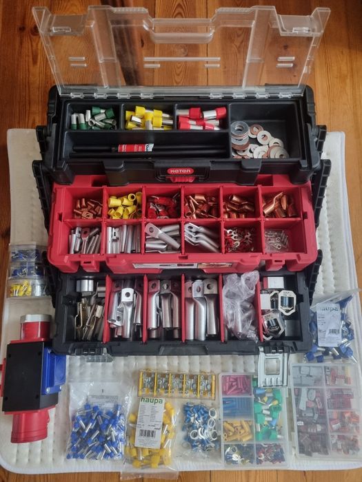 Zestaw dla elektryków,różności