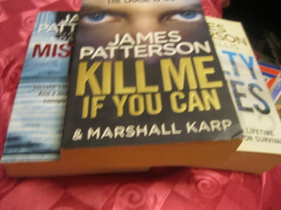 книга английский JAMES PATTERSON kill me if you can детектив Паттерсон