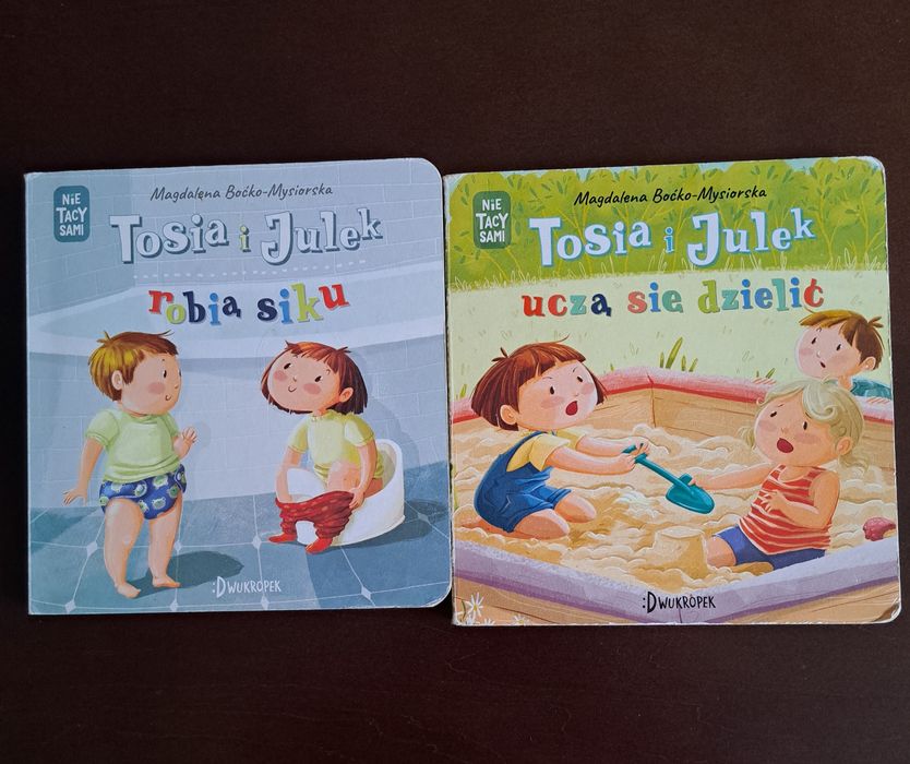 Dwie książeczki Tosia i Julek