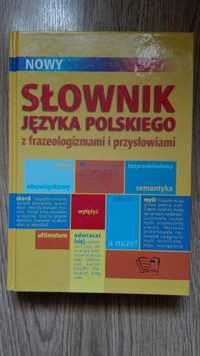 Słownik języka polskiego z przysłowiami i frazeologizmami Polański