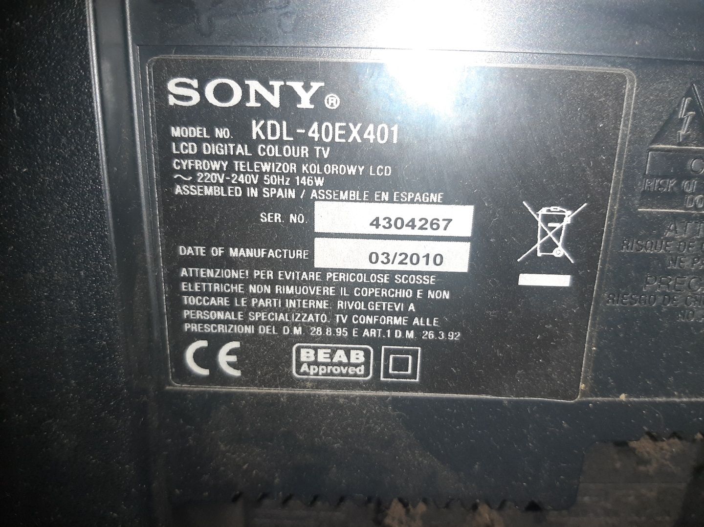 Telewizor LCD Sony 42"