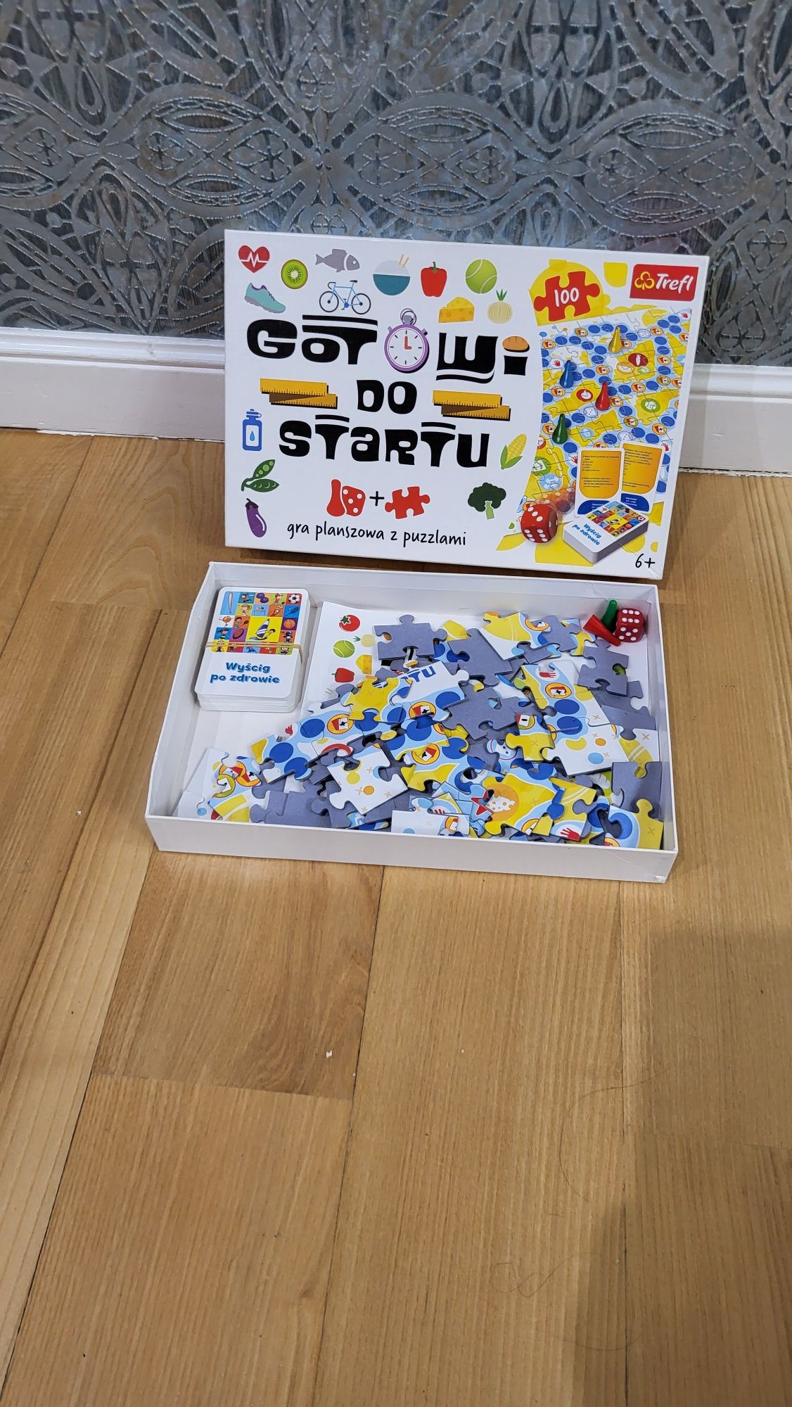 "Gotowi do startu" - puzzle + gra planszowa