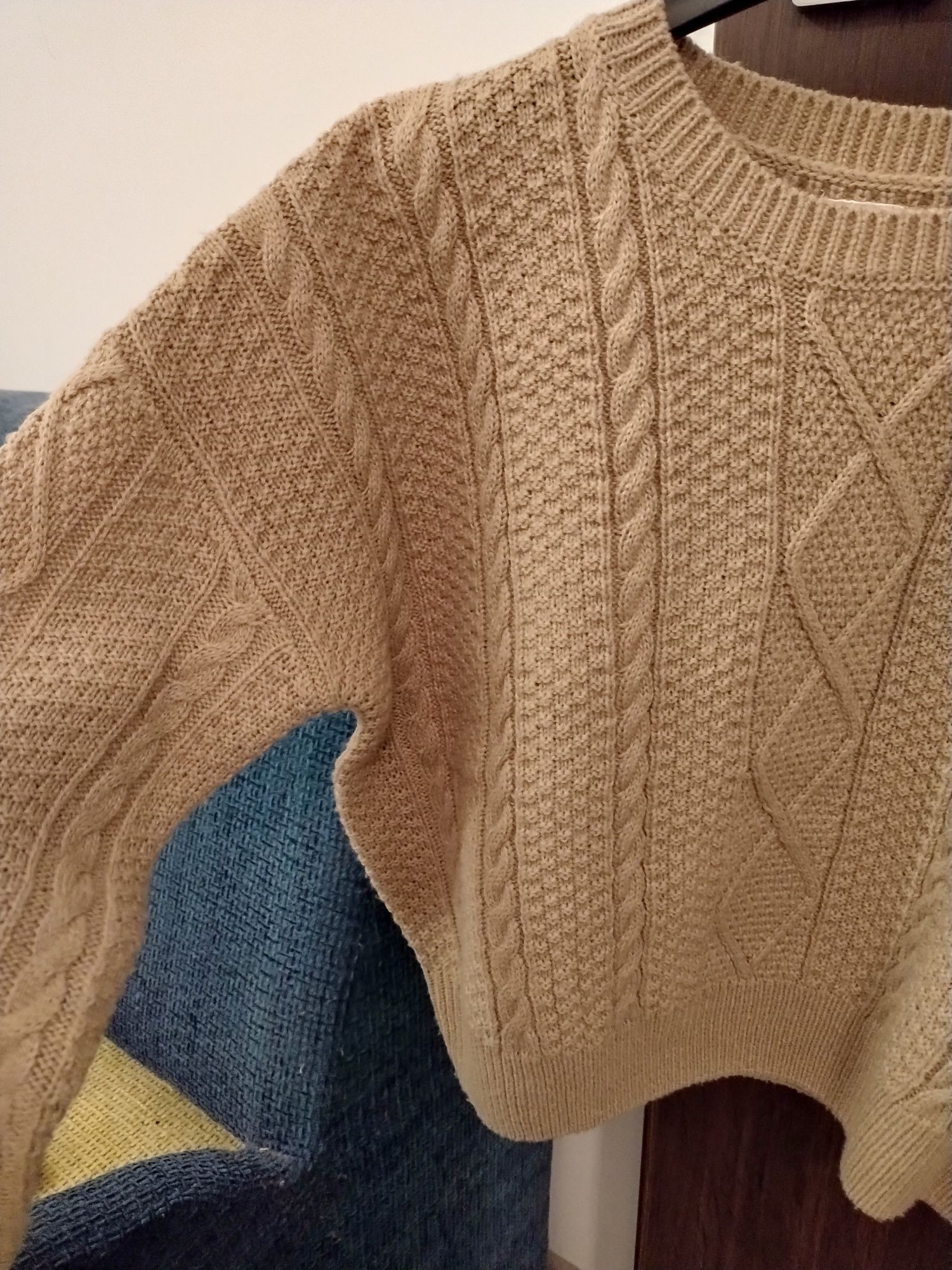 Krótki sweterek oversize Sinsay xs