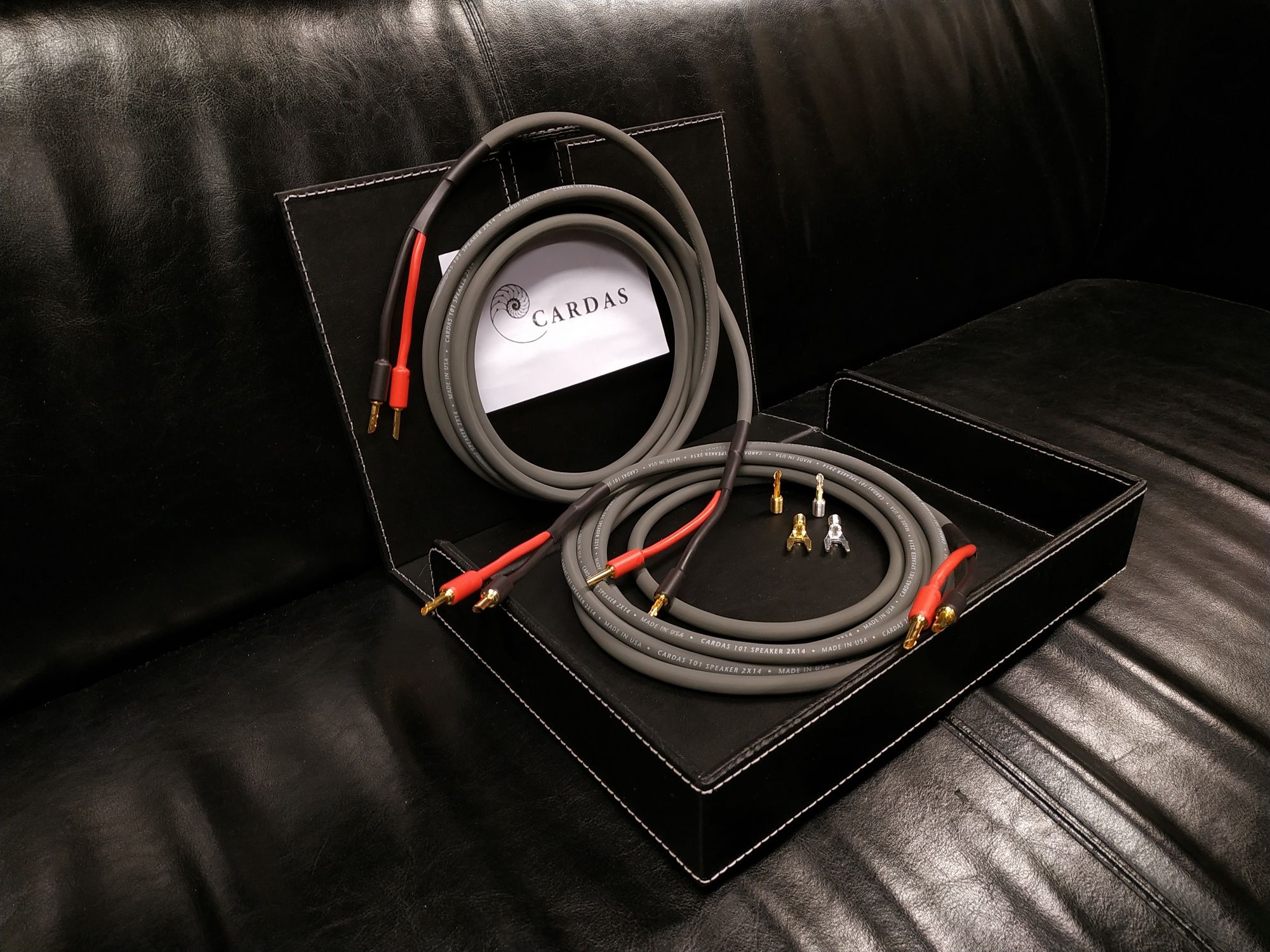 Cardas 101 kable głośnikowe WireWorld Uniterm Silver Trans Audio Hi-Fi