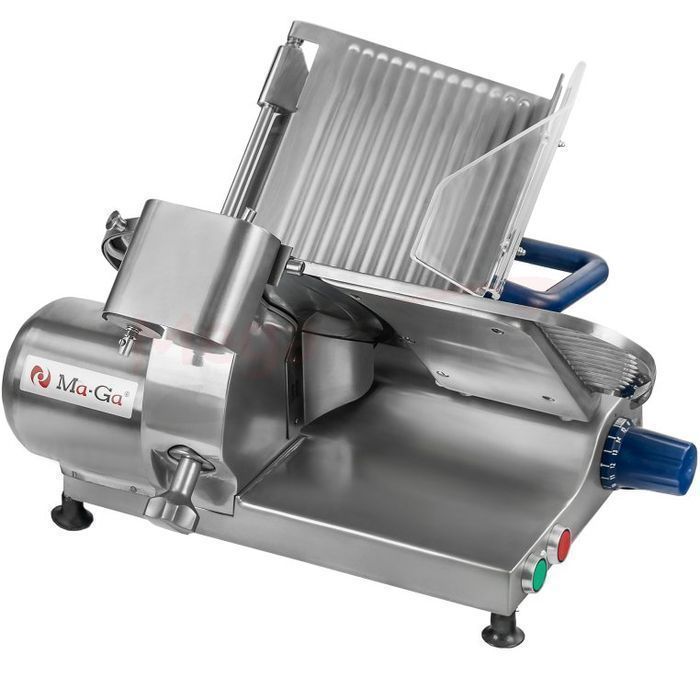 Krajalnica elektryczna do wędlin i sera nóż 25 cm 250W 0-14 mm Ma-Ga