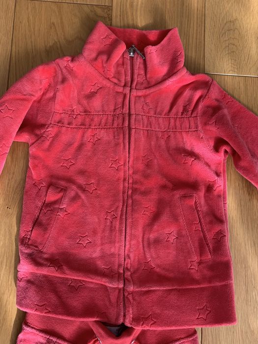 Welurowy dres, CUBUS, r. 86
