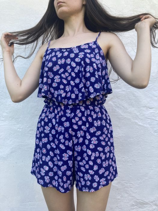 Vintage kombinezon z wiskozy