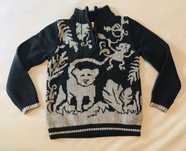 Sweter chłopięcy Ministry of Rascals r. 104 nowy