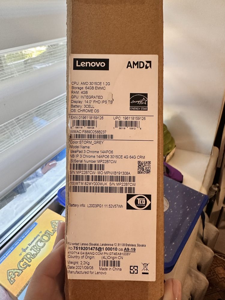 Lenovo ideapad 3 chrome 14apo6