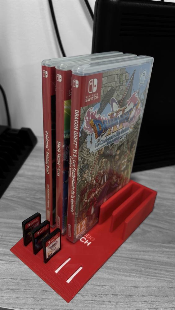 Suporte para Jogos e Cartuchos Nintendo Switch