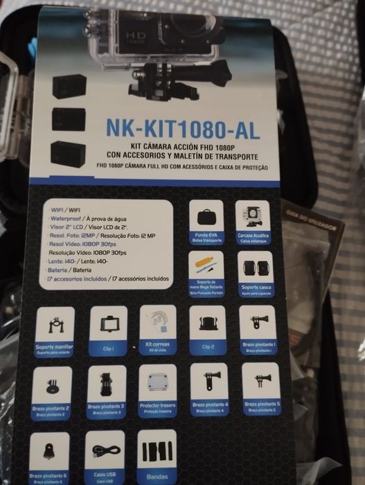 Câmara desportiva NK-kit 1080 AL