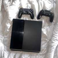 PlayStation 4 ssd + 2 pady
