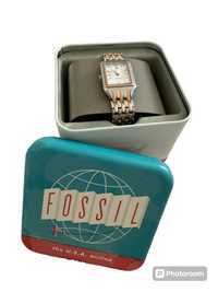Relógio Fossil Feminino Bicolor