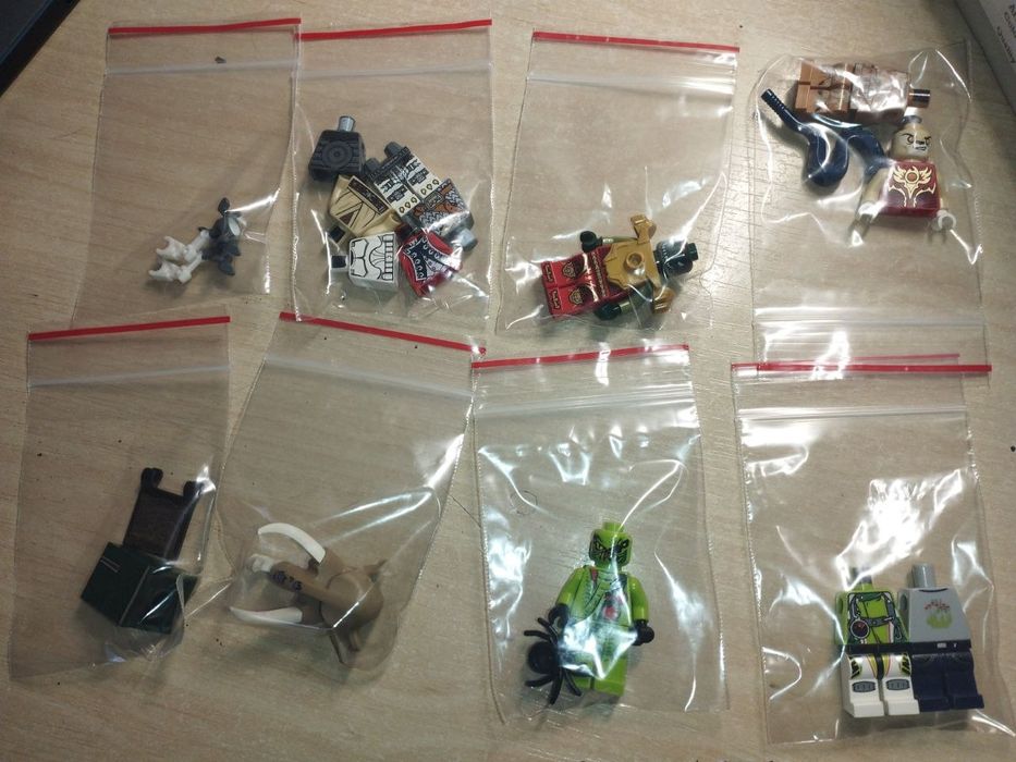 Лего детали  Lego series:chima,stars wars,ninjago, minivigers pirates