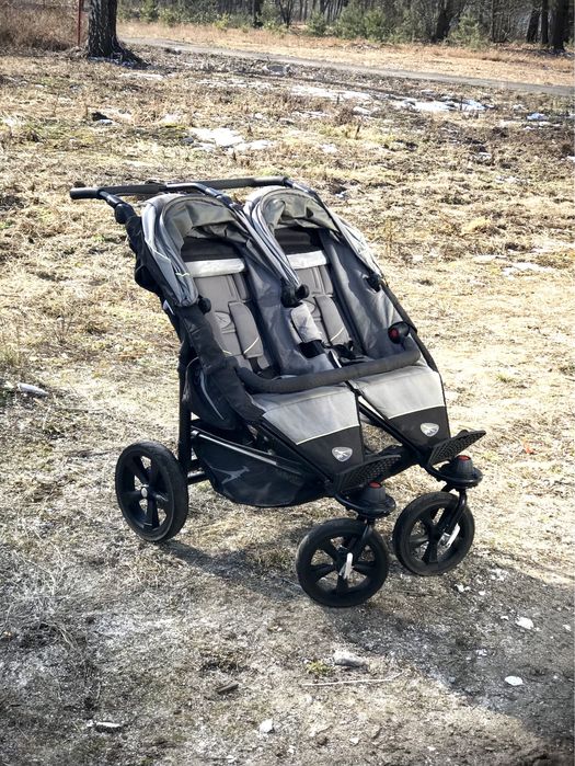 Wózek bliźniaczy TFK 2in1 gondole spacerówka plus adaptery