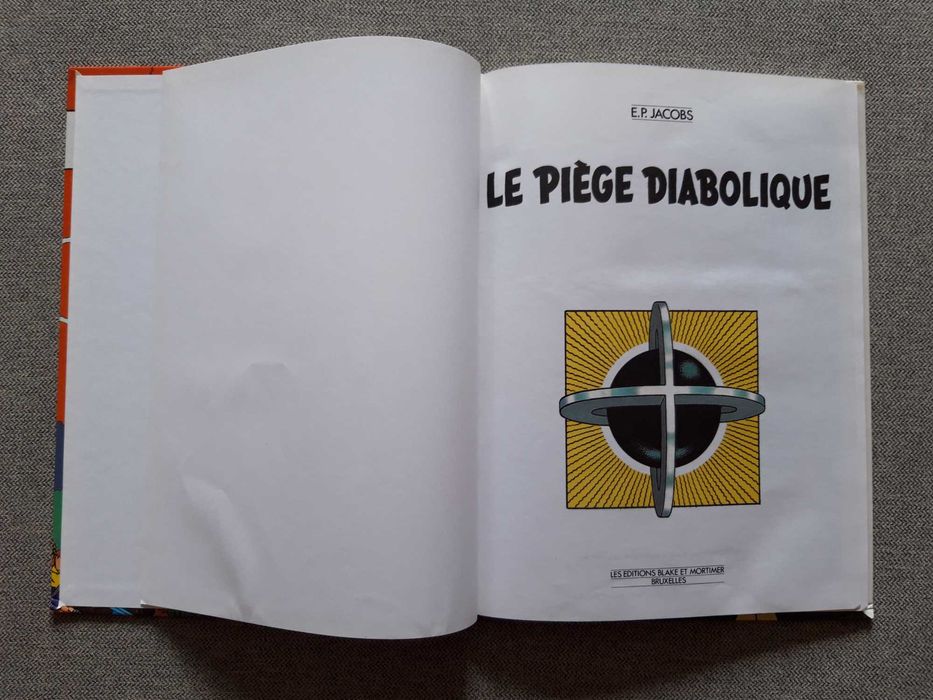 BD Blake et Mortimer "le piége diabolique"