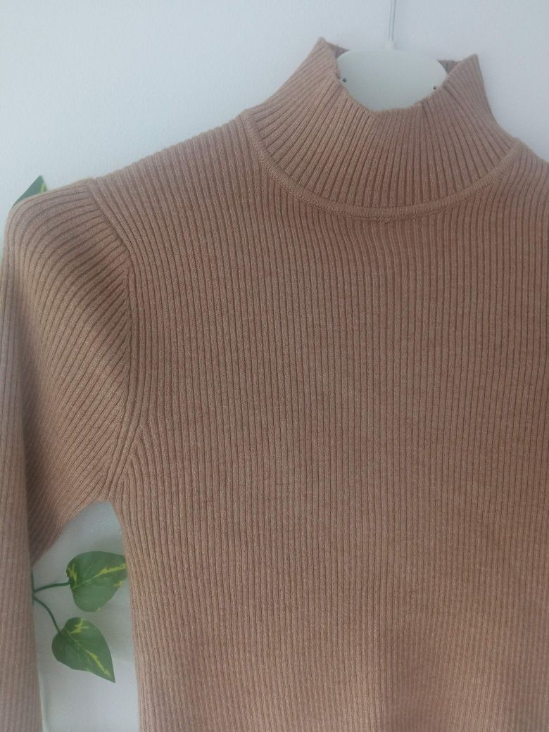 Pólgolf sweter bluzka Pull&Bear S 36