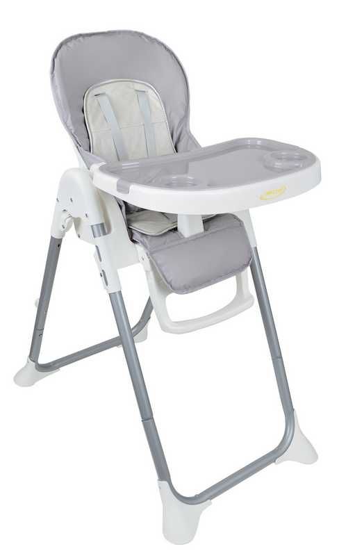 Summer Baby Krzesełko do karmienia dla dzieci model NUNI grey