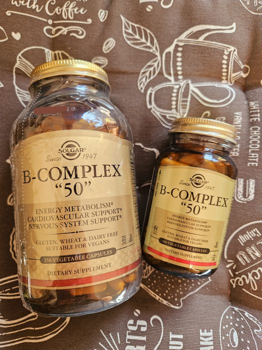Solgar B-Complex 50 Солгар B-50 Complex вітаміни витамины В-50 100 250