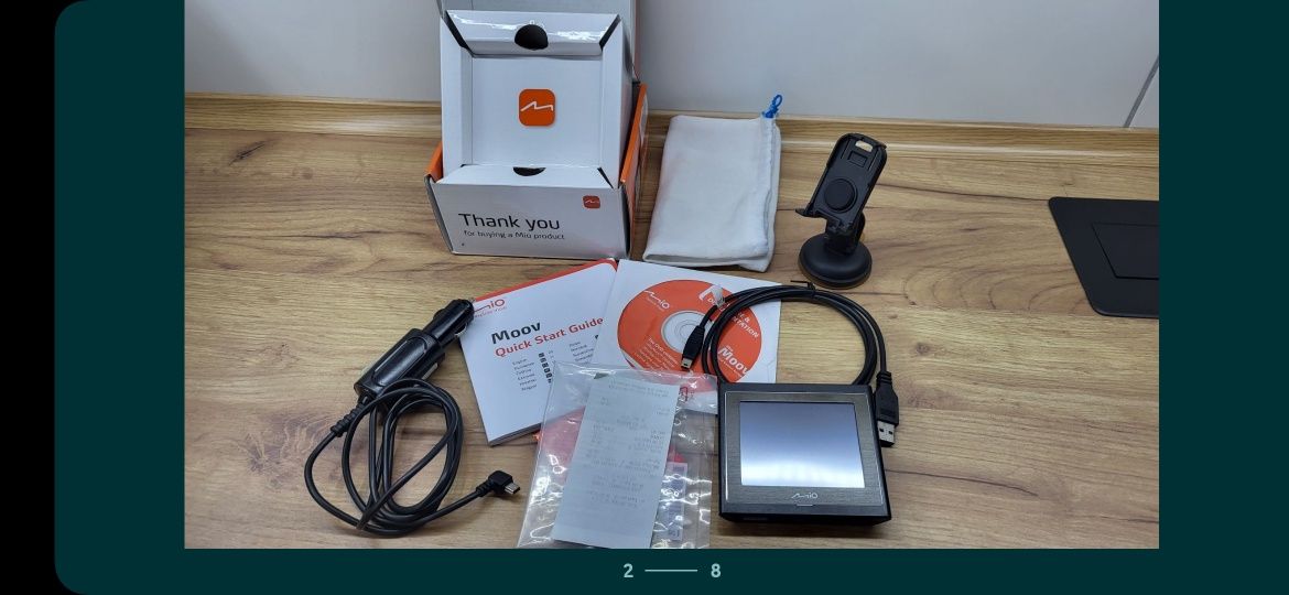 Nawigacja Mio MOOV 200 plus GRATIS idealna OKAZJA jak nowa