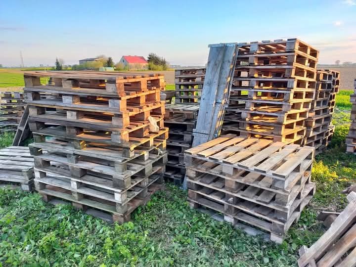 Palety. Uszkodzone. Odbiór. Sprzątanie