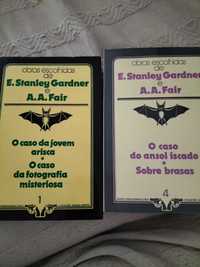 Livros de E. Stanley Gardner e A.A. Fair