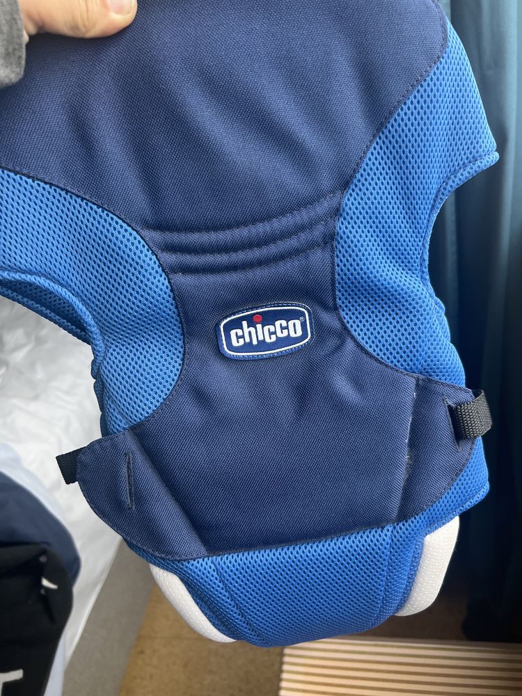 Marsúpio Chicco Go azul 3,5 kg - 9 kg Novo