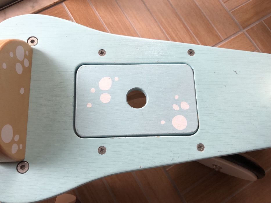 Triciclo veado de madeira