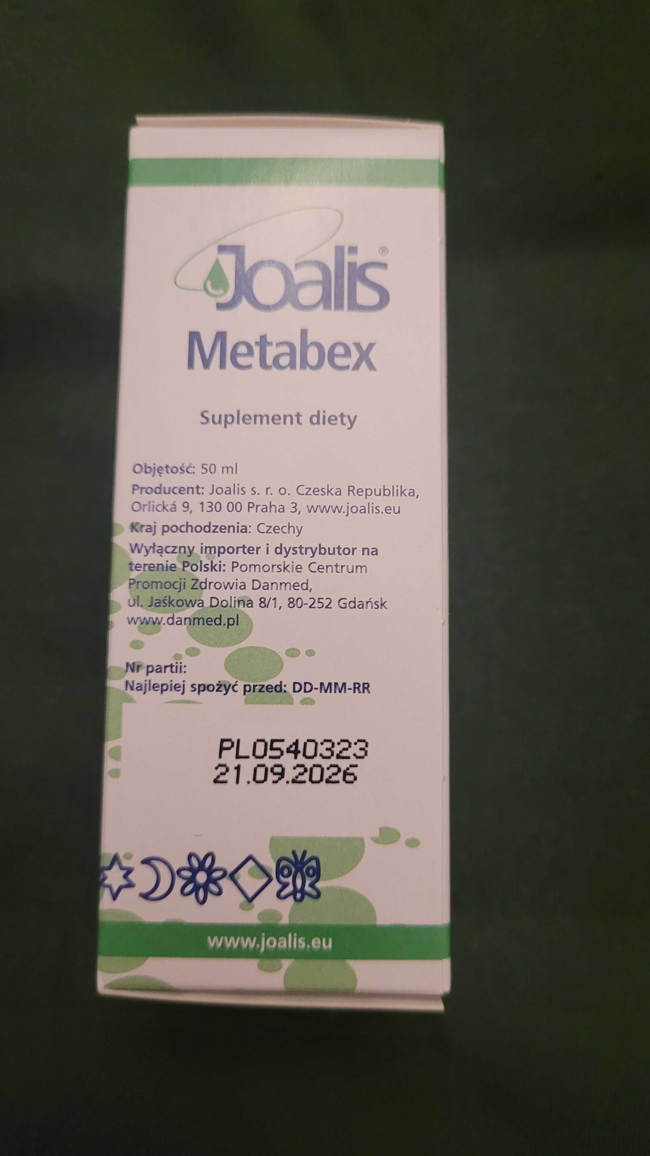 Krople Joalis Metabex