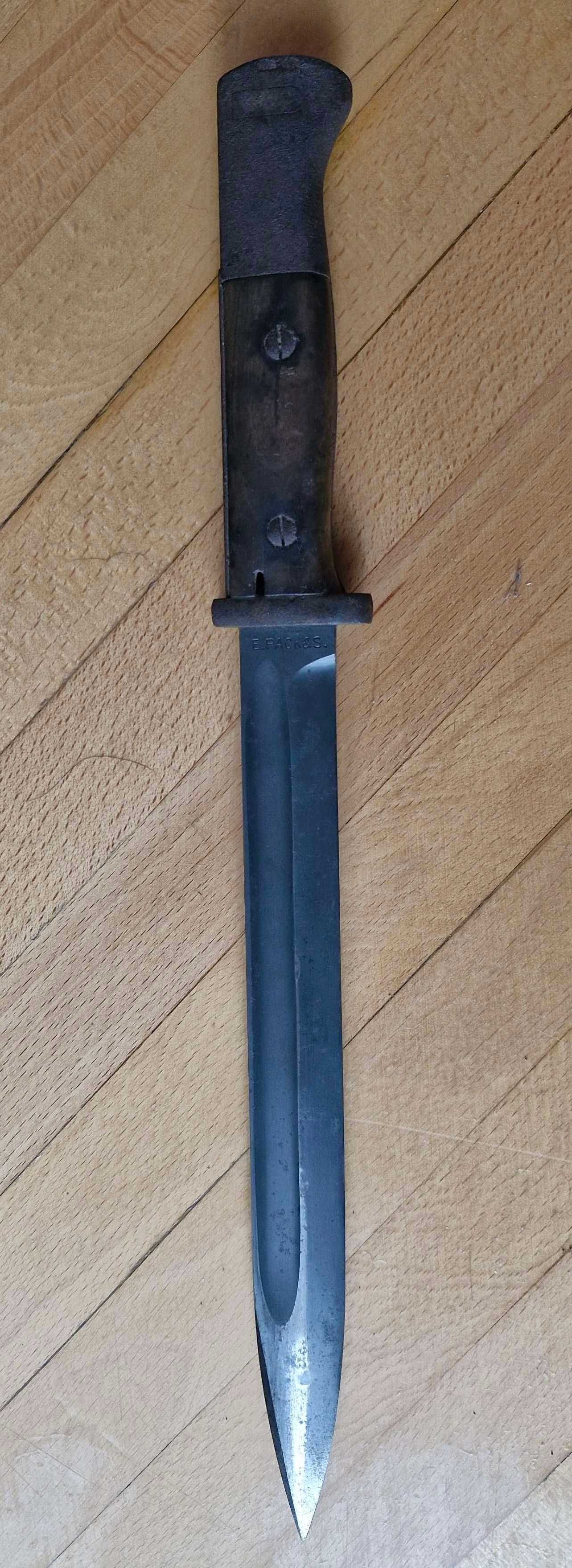 Bagnet do mausera z numerami 37rok - Oryginał
