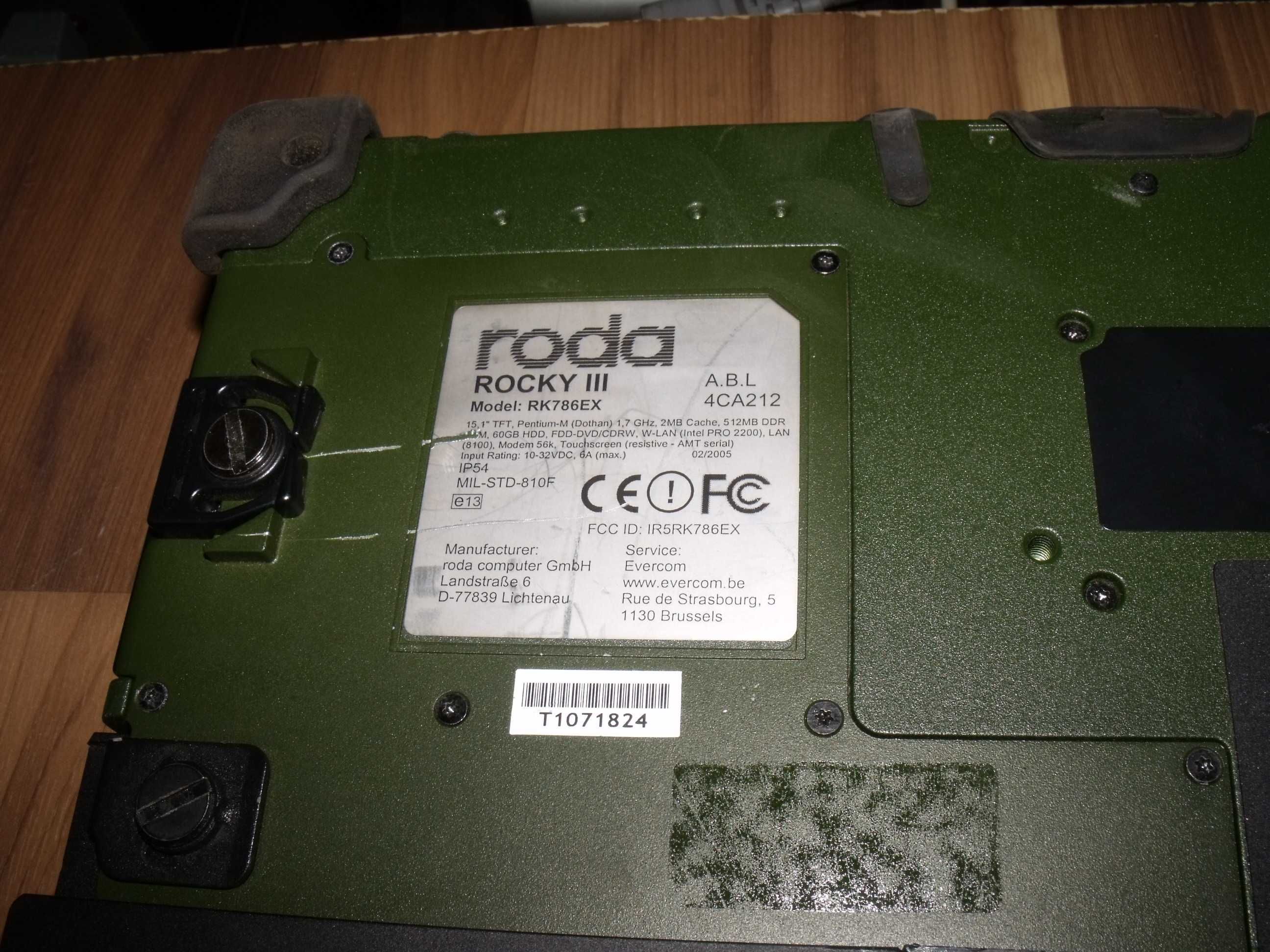 Roda Rocky 3 XGA RK7 Laptop