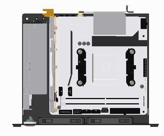 Obudowa RACK do szafy 10 cali R-CASE 7 ITX , Serwer, FLEX / RAW