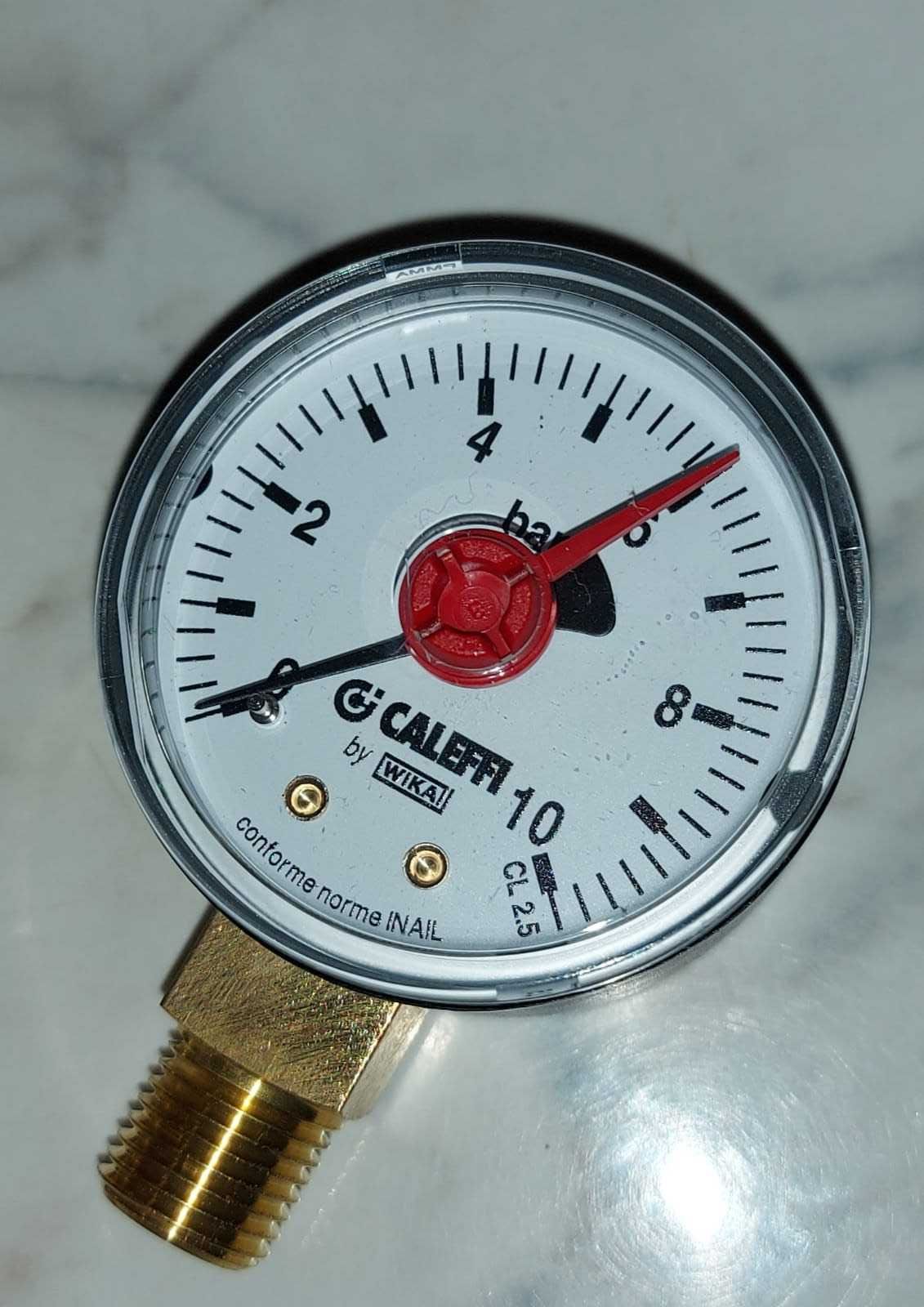 Válvulas redutoras água 3/4 Caleffi com manómetro