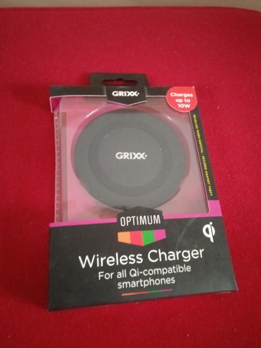 Grixx optimum bezprzewodowa ładowarka do smartfona