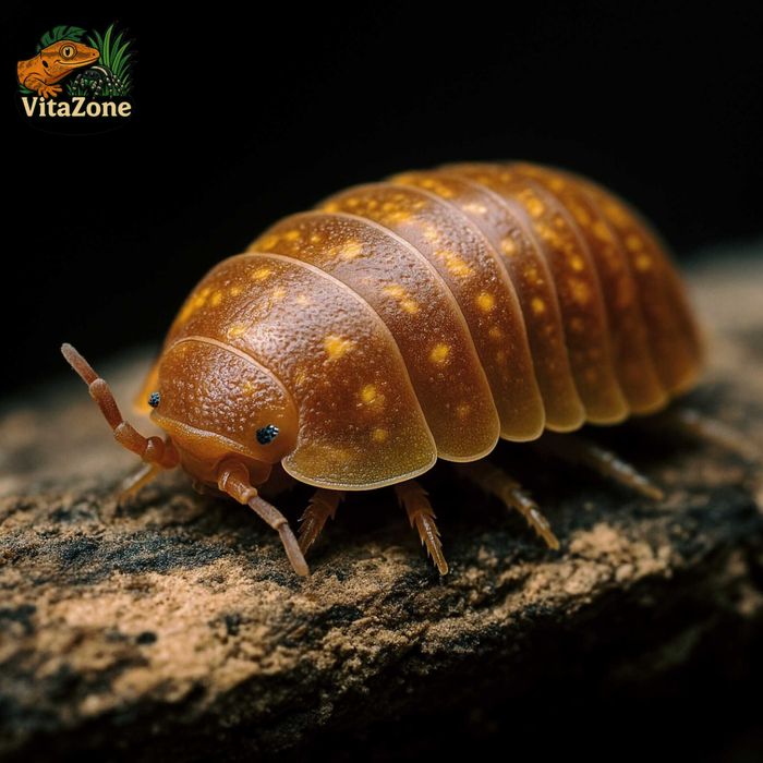 izopody Armadillidium granulatum orange 10 szt.
