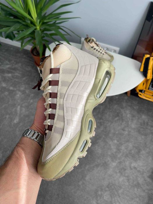 Кросівки Nike Air Max 95 Sneakerboot Beige / кроси Найк Аір Макс 95