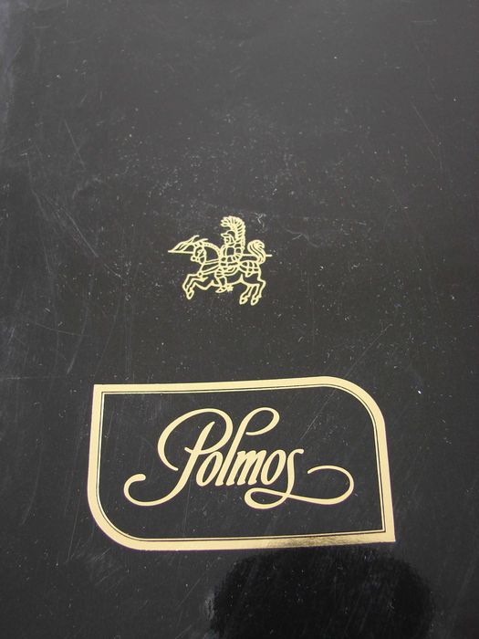 2 Obwoluty okładki etui reklamowe  POLMOS i HUSARZ Poland  Wódka Italy