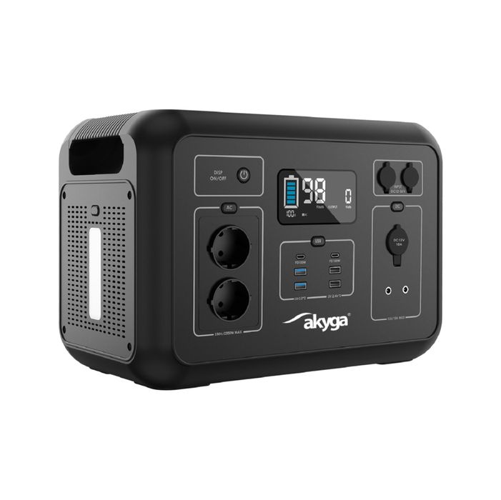 Зарядна станція 1200W в НАЯВНОСТІ в м. Дніпро! Akyga AK-PS-02, 1132Wh