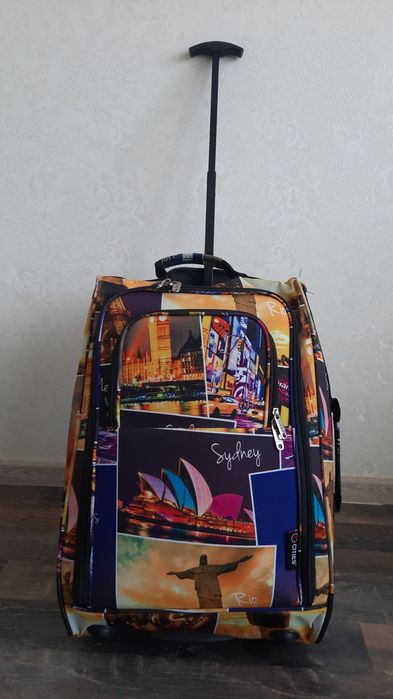 Валіза- сумка текстильная вмістка