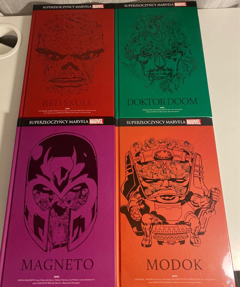 Kompletna kolekcja komiksów Superzłoczyńcy Marvela