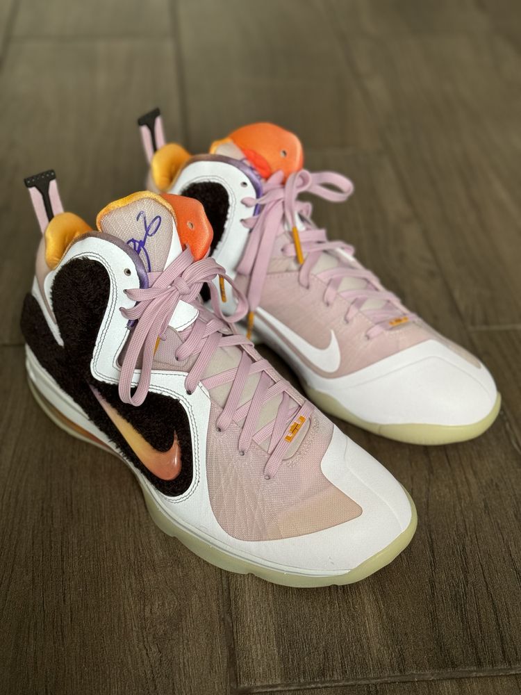 Кроссовки Nike LeBron IX 9 King of LA Pink DJ3908 600