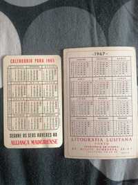 Coleção de calendários/1965
