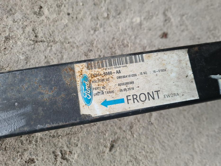 Mola de suspensão trás esquerda FORD Transit Custom