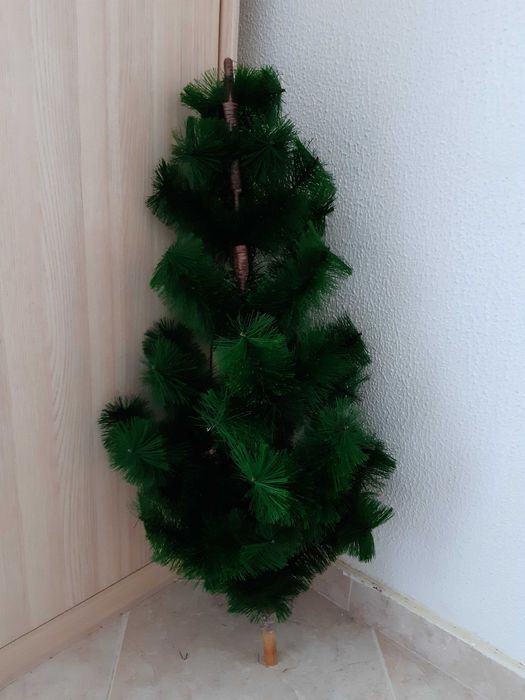 Árvore natal pinheiro verde 1 metro