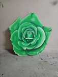 Painel decorativo rosa verde
