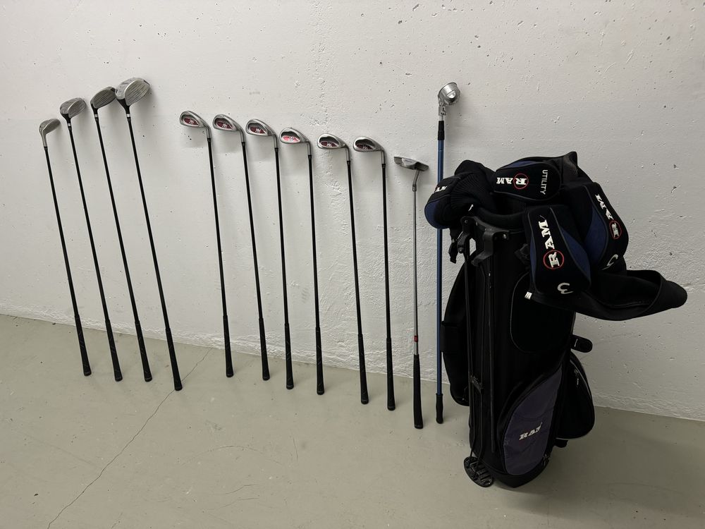 Saco Golfe RAM com 7 Tacos e 4 Madeiras