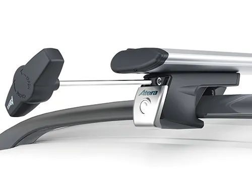 Bagażnik dachowy na relingi Atera Alu klucz