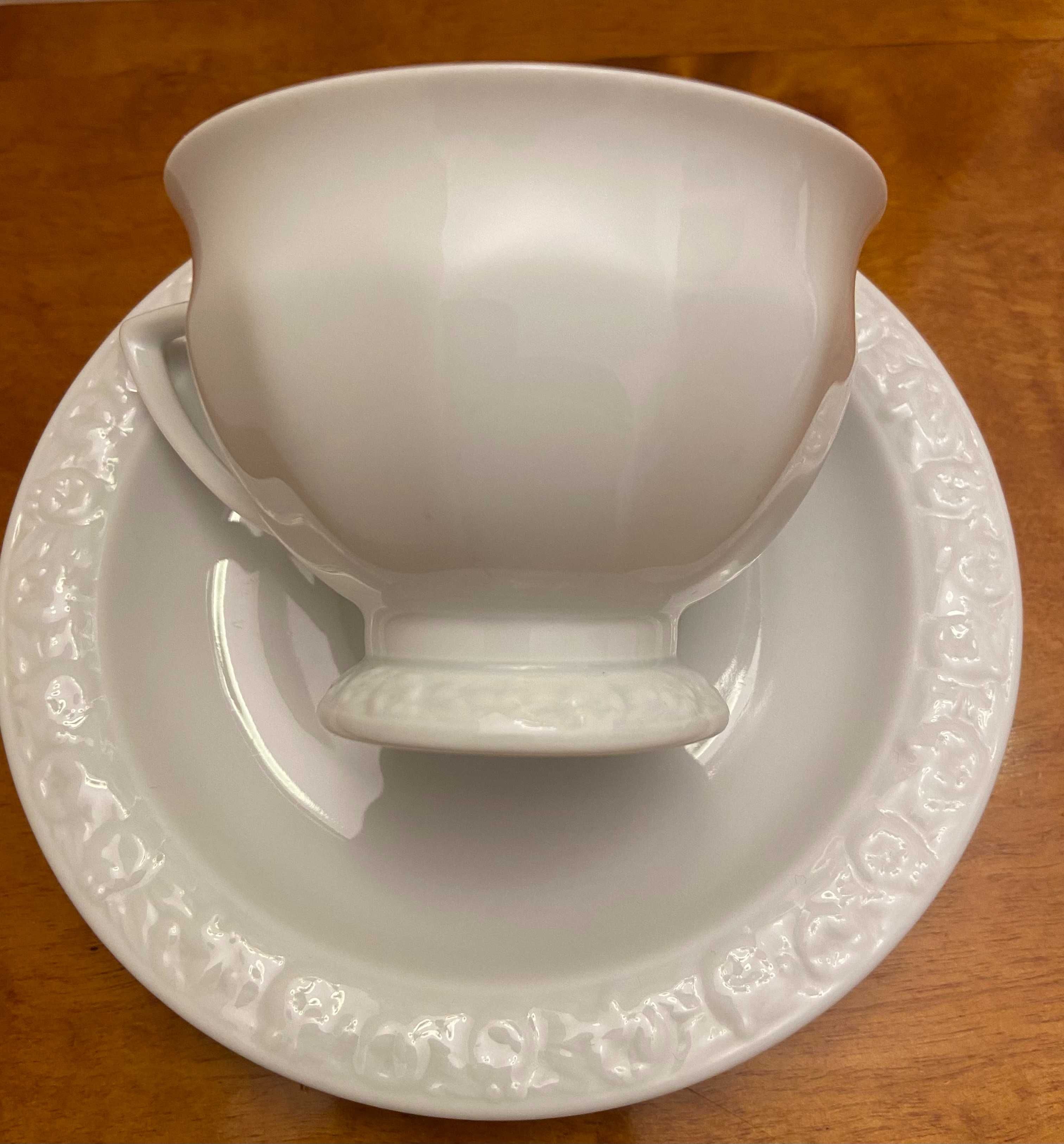 Filiżanka Rosenthal Biała Maria Classic Rose Collection